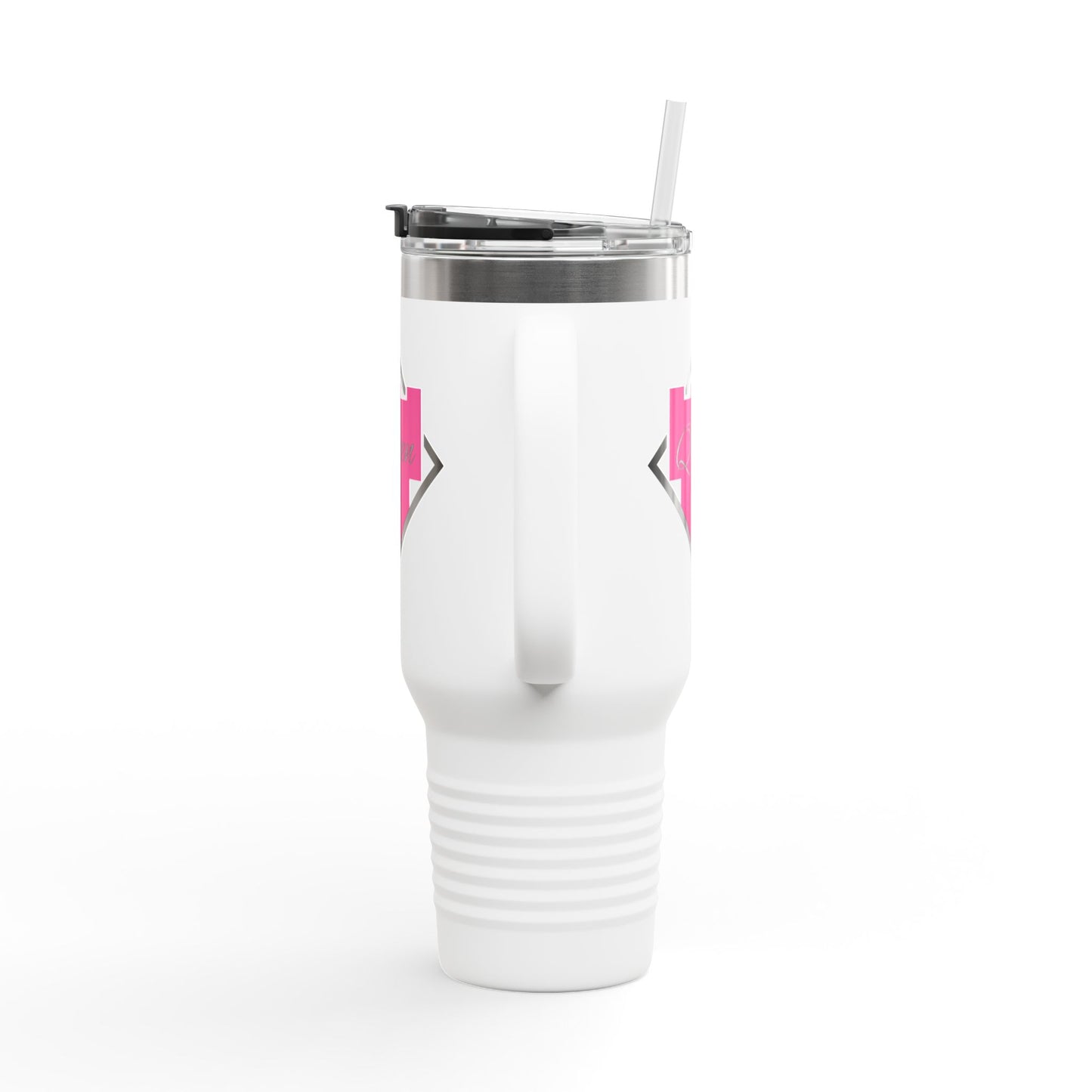 Insulated Travel Mug with Queen Design