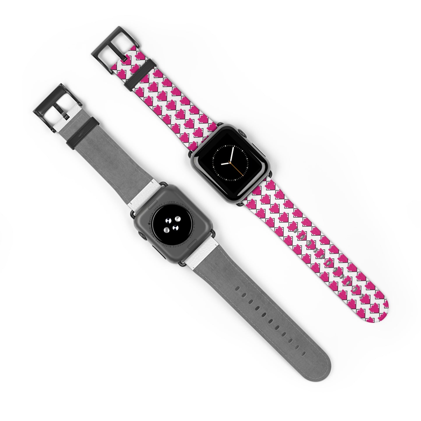Castle Pattern Watch Band