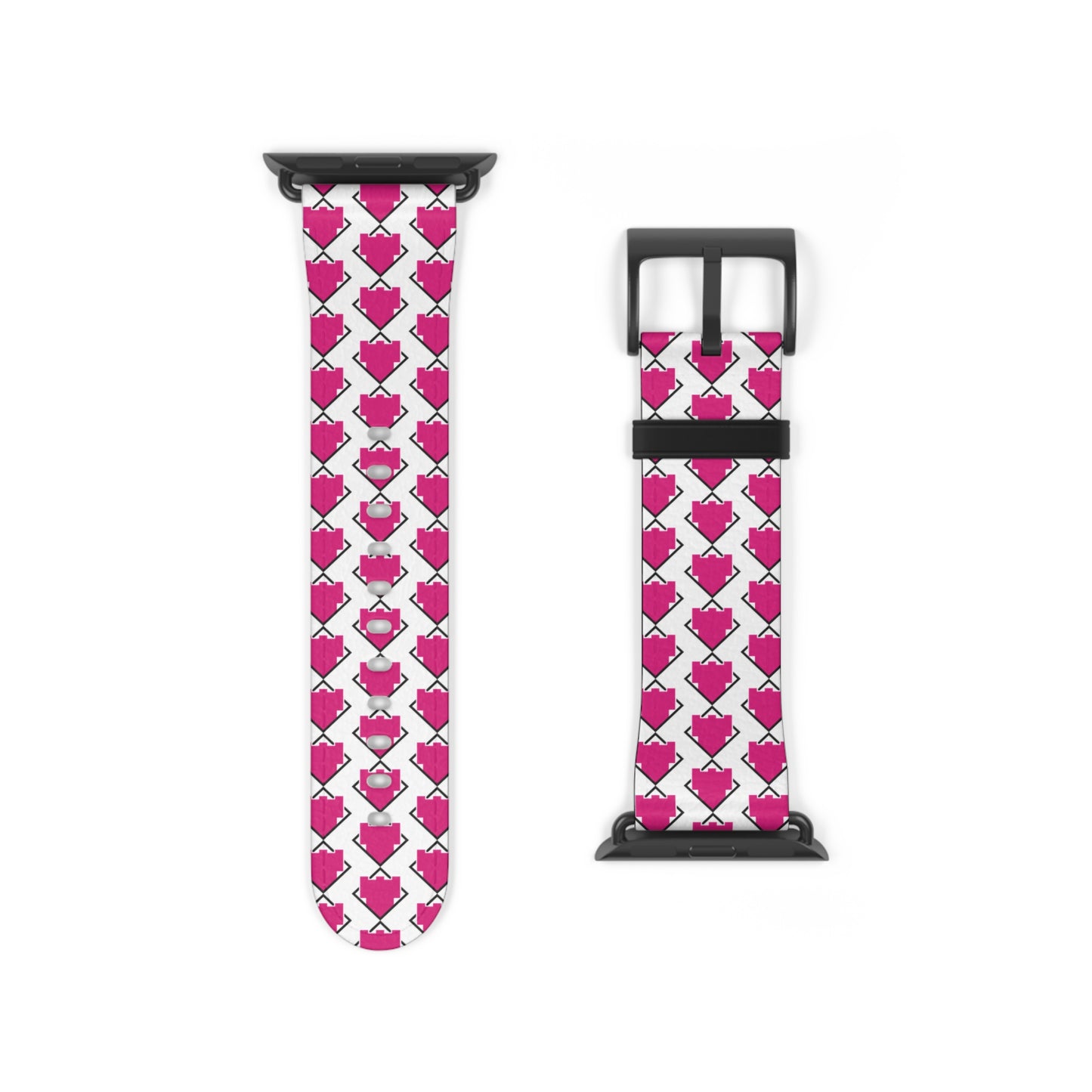 Castle Pattern Watch Band