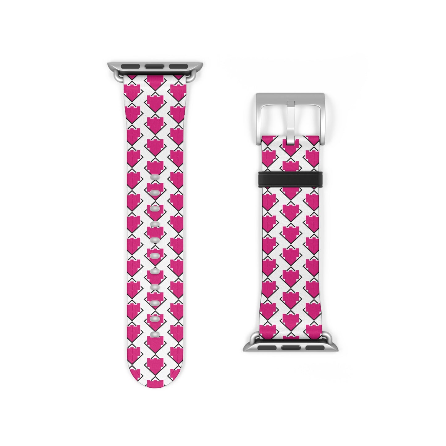 Castle Pattern Watch Band