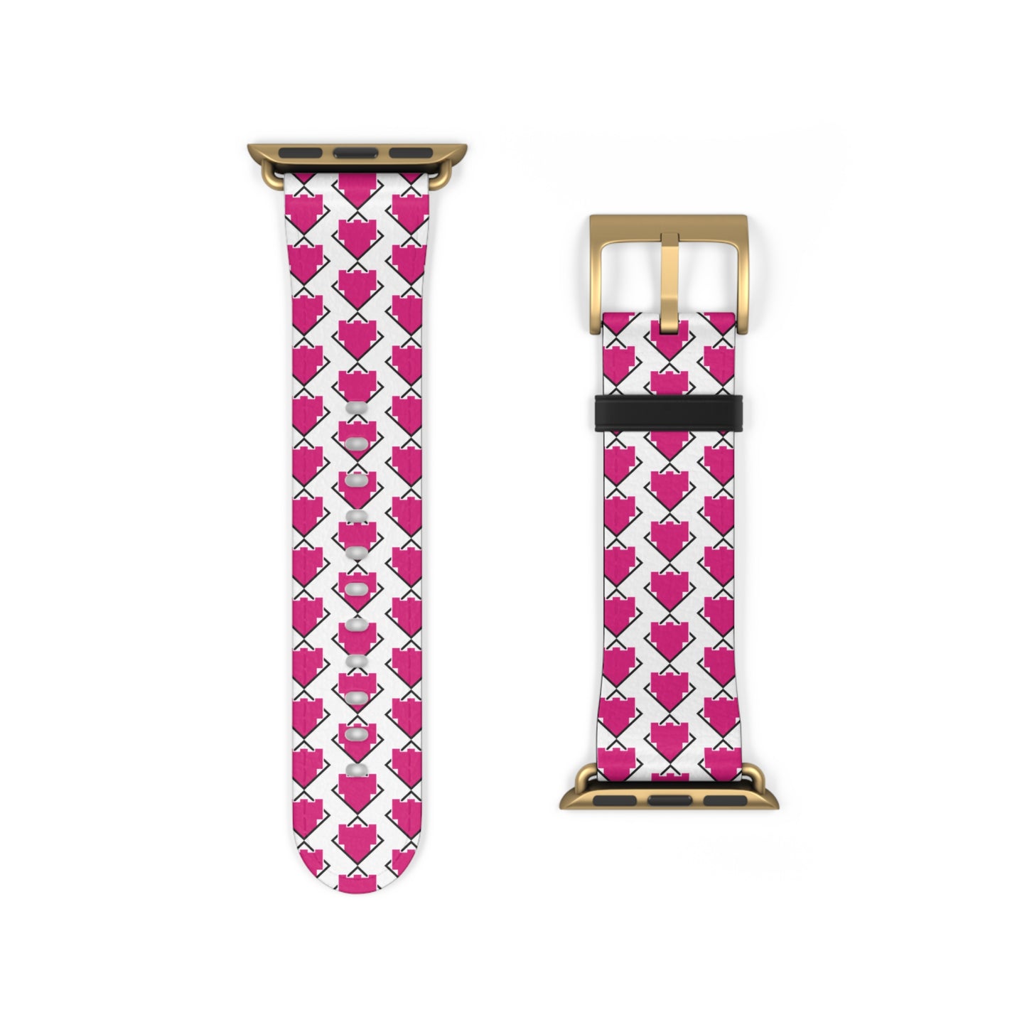 Castle Pattern Watch Band