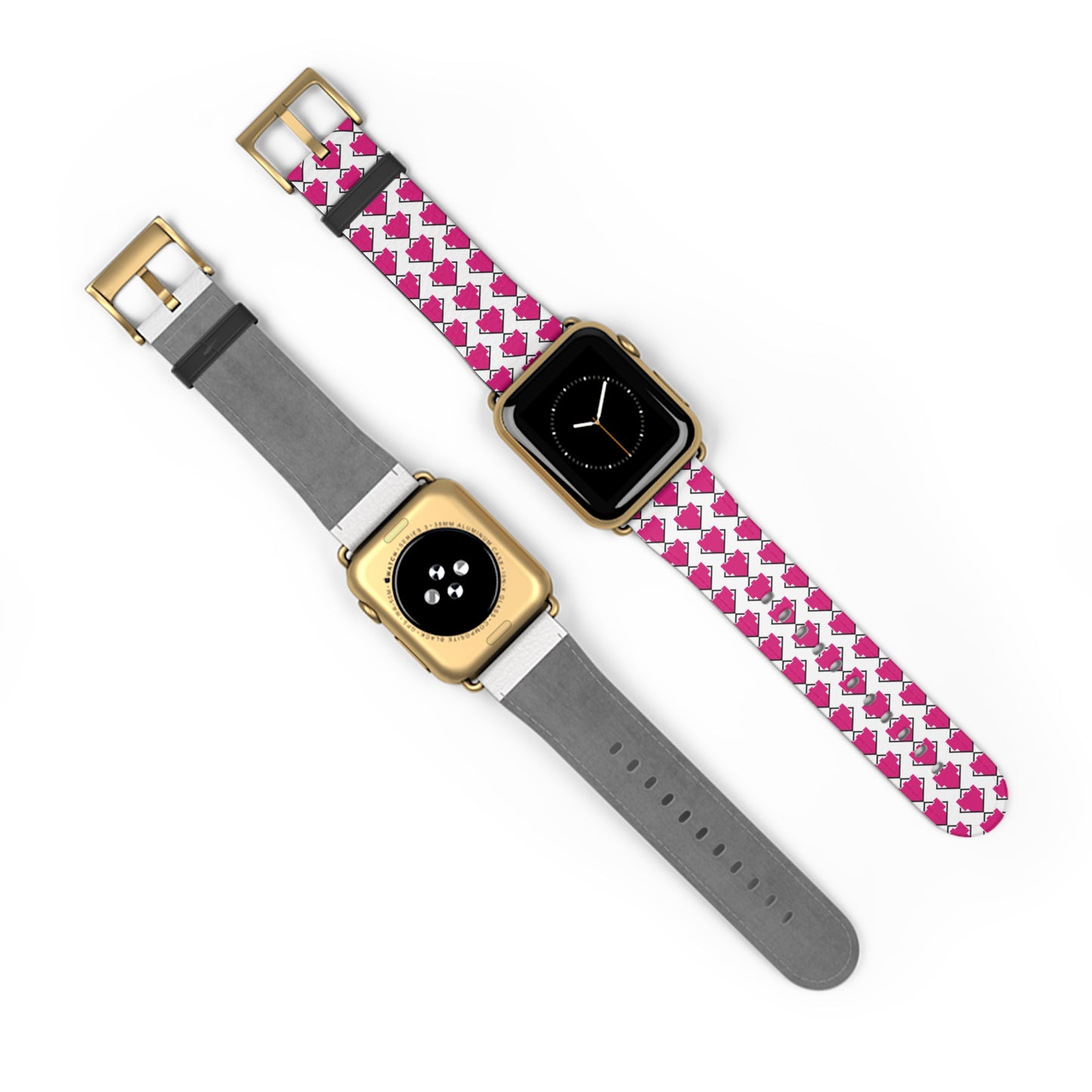 Castle Pattern Watch Band