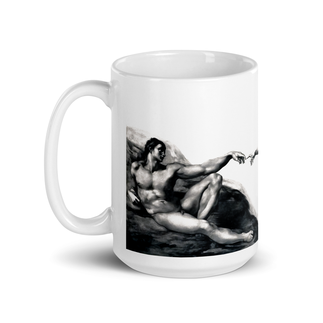 Michelangelo - The Creation of Adam Reproduction Mug-5