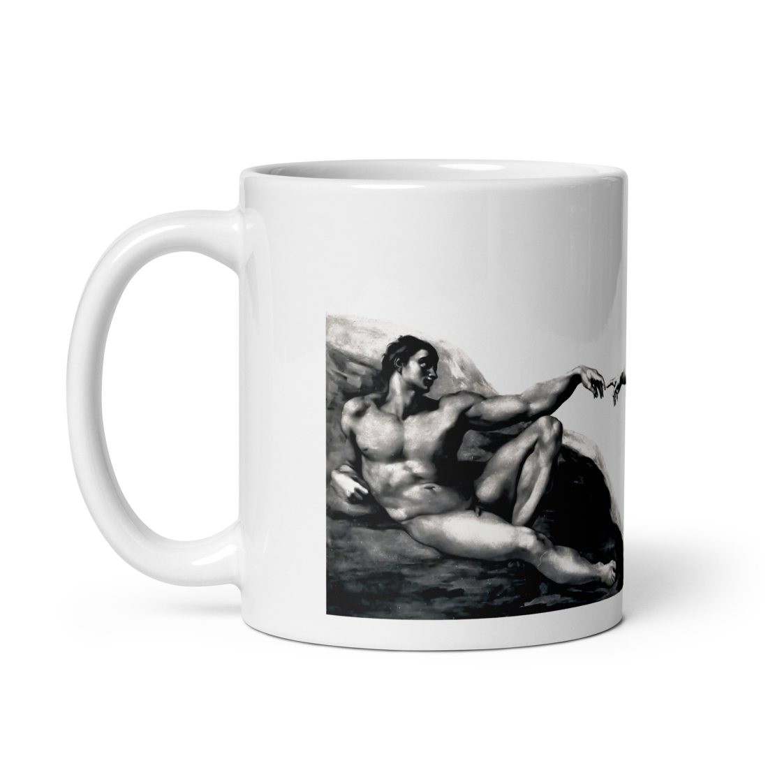 Michelangelo - The Creation of Adam Reproduction Mug-2