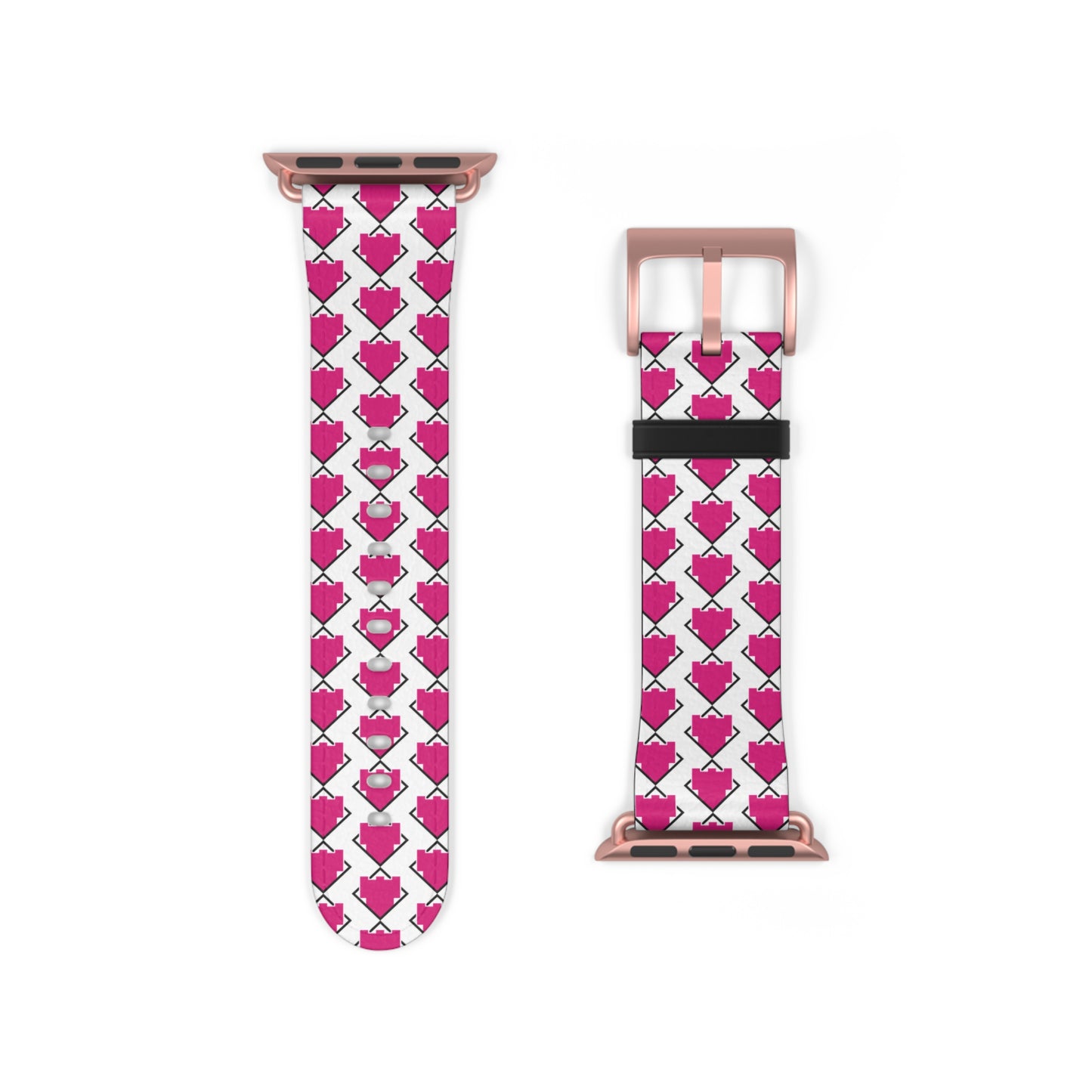 Castle Pattern Watch Band