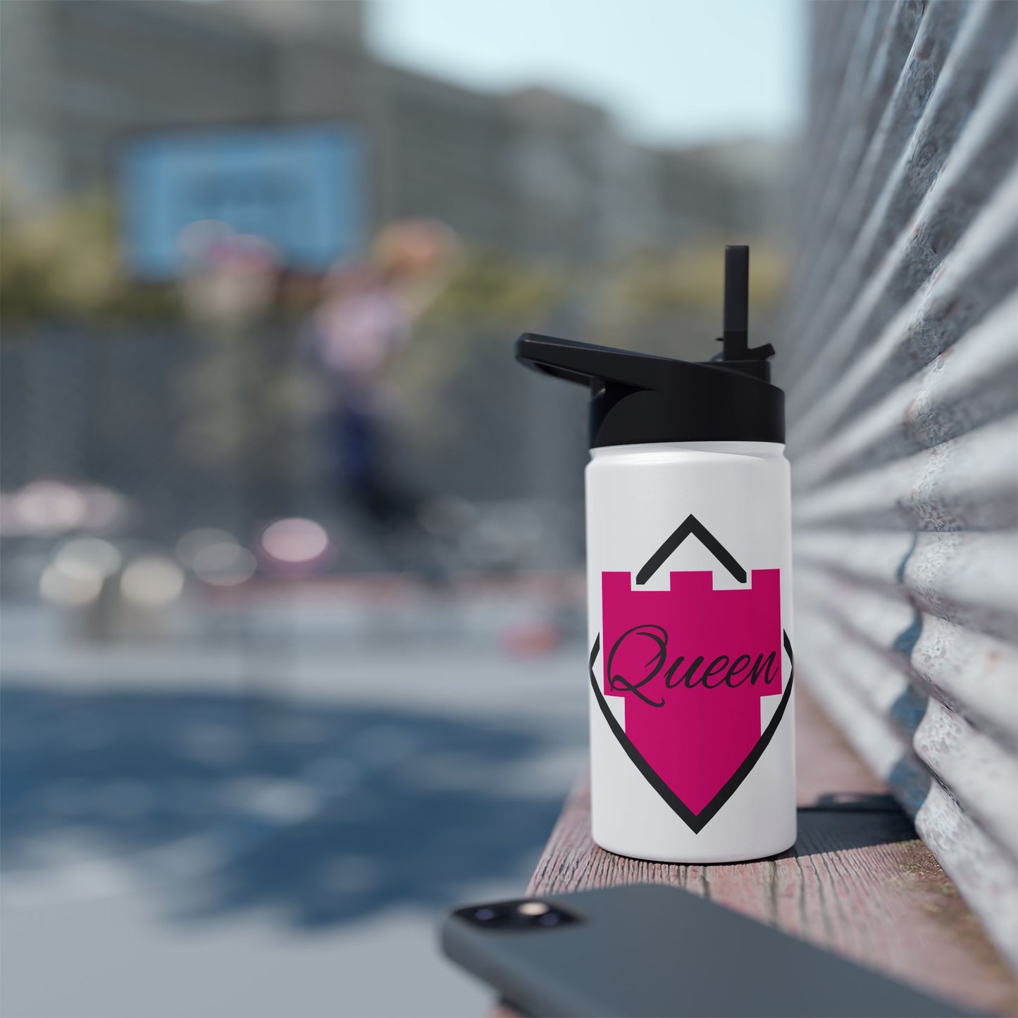 Queen Stainless Steel Water Bottle