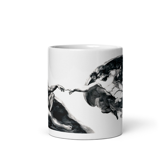 Michelangelo - The Creation of Adam Reproduction Mug-0