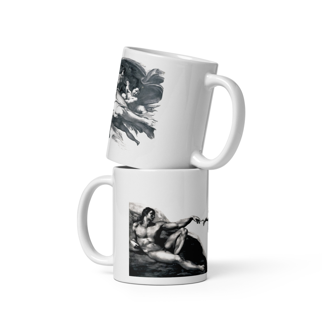 Michelangelo - The Creation of Adam Reproduction Mug-1